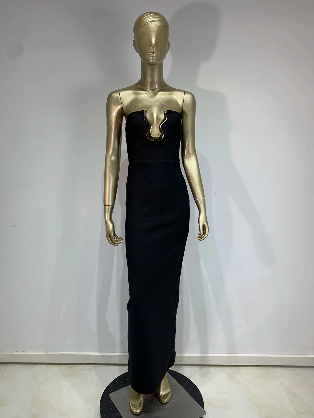 Strapless Backless Bodycon Dress