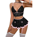 Open Bra Lingerie Set