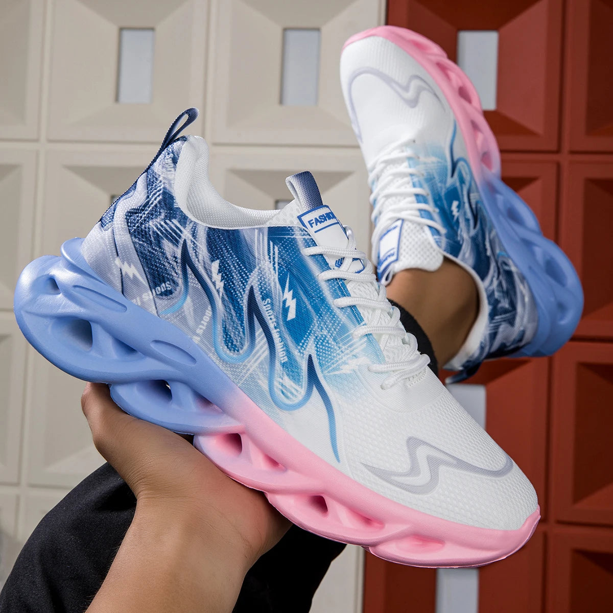 Running Shoes Lightweight Mesh Sneakers