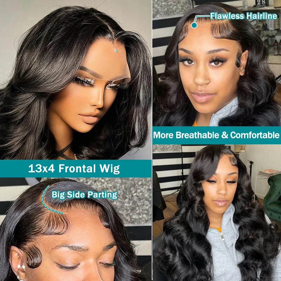 13x6 Lace Frontal Human Hair