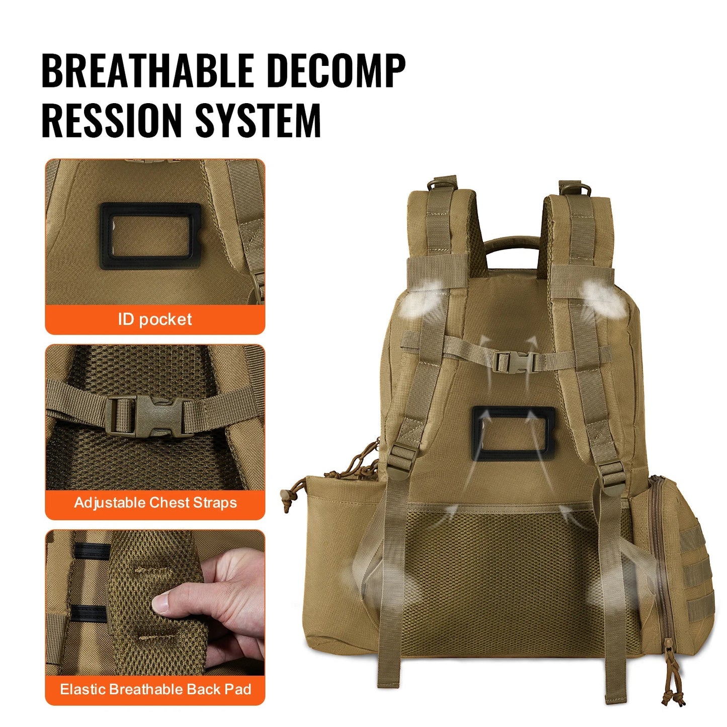 Tactical Pistol Range Backpack
