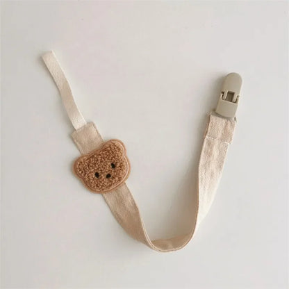 Baby Cute Bear Pacifier Clip