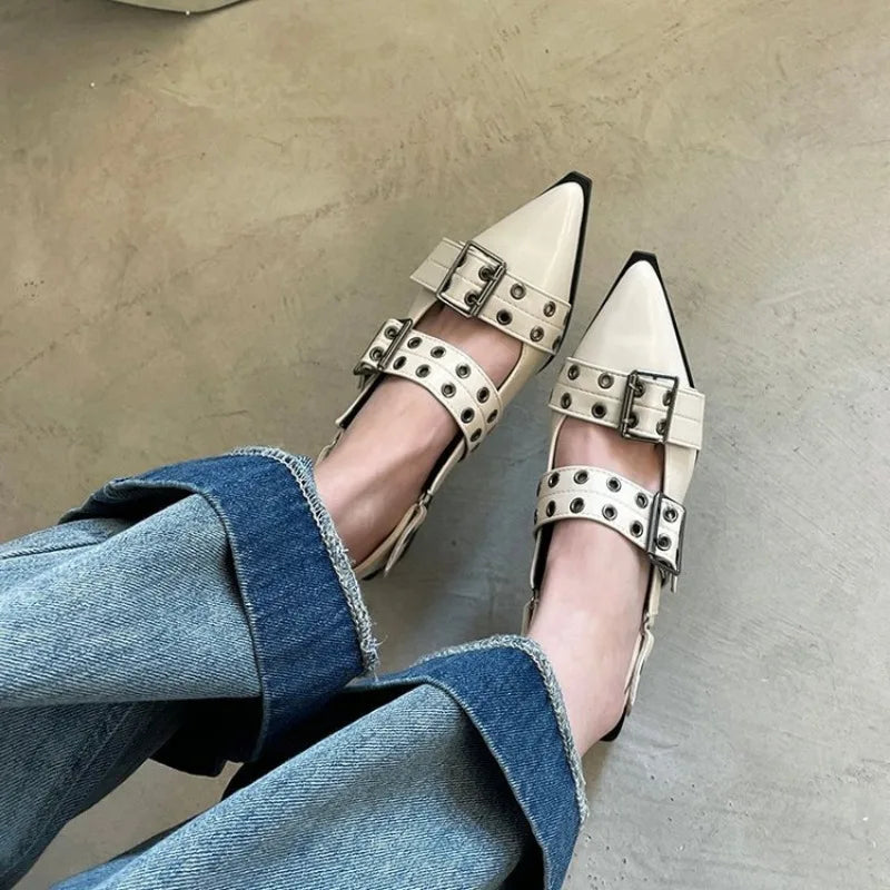 Women Roman Metal Sandals