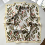 Printed Satin Square Bandana