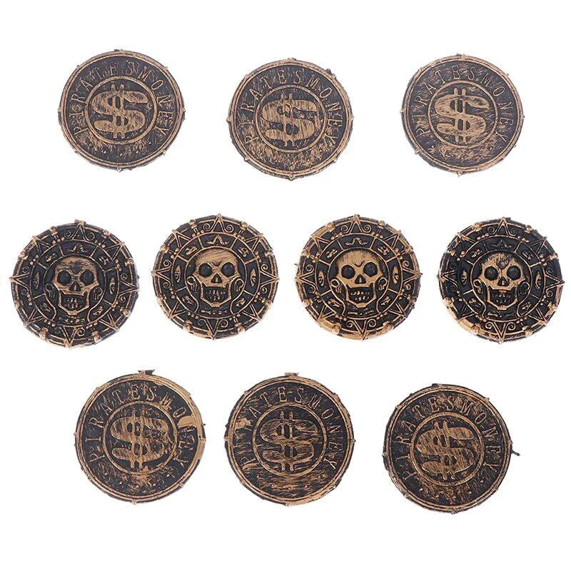 Halloween Pirate Gold Coins