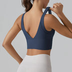 Hollow-Out Yoga Tank Top