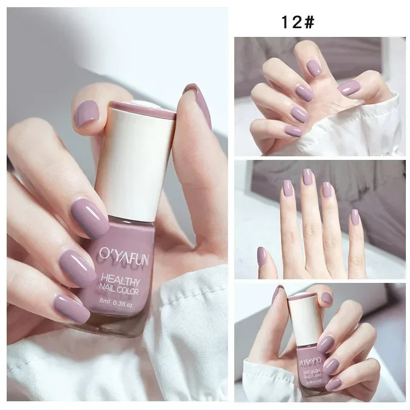 Matte Waterproof No-bake Nail Polish