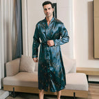 Pajama Spring Autumn Silk Thin