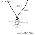 Letter Rope Chain Necklace