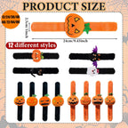 Plush Halloween Slap Bracelets