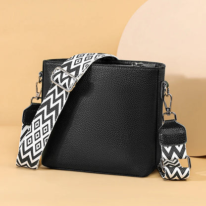 Genuine Leather Crossbody Bag