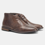 Simple PU Desert Boots