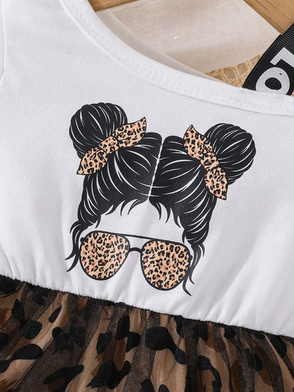 Kids Summer Mesh Dress