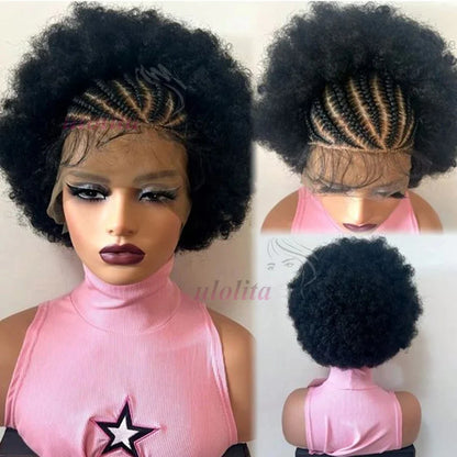 Short Afro Curly Wig