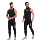 Sleeveless Freediving Neoprene Wetsuit
