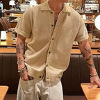 Solid Casual Knit Shirt