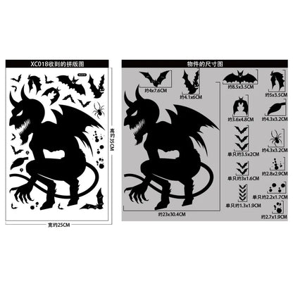 Halloween Skeleton Hand Stickers