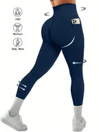 Seamless Scrunch Push-Up Leggings