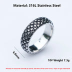 Nordic Viking Dragon Ring