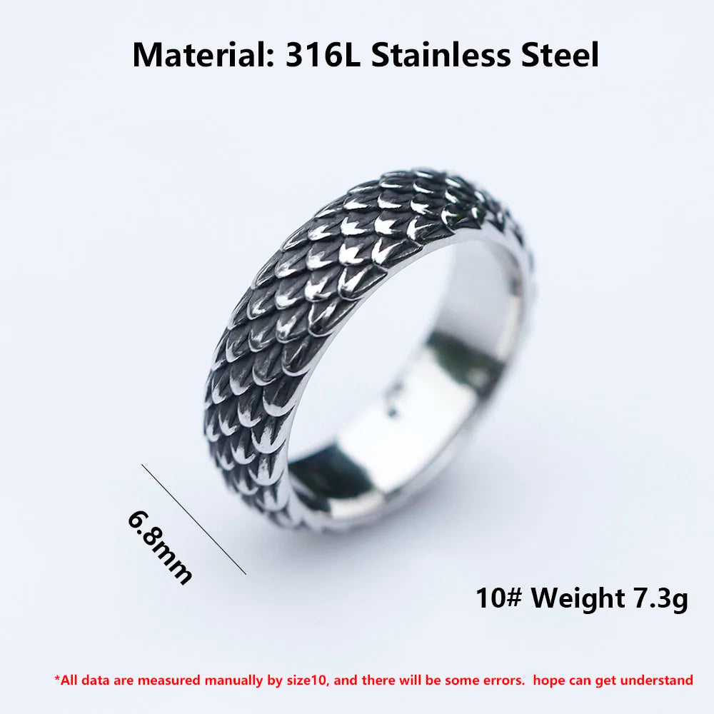 Nordic Viking Dragon Ring