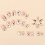 set Medium long fake nails