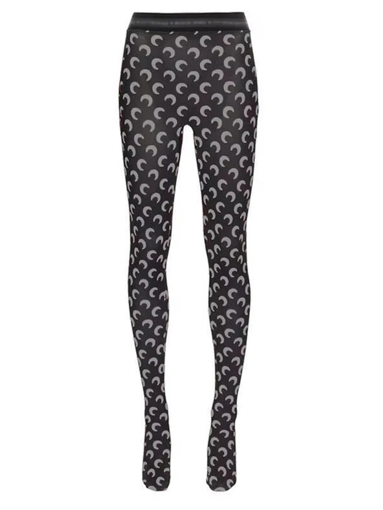 Fashion High-Waist Printed Leggings for Women