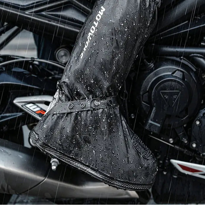 Reusable Motorcycle Rain Shoe-Covers