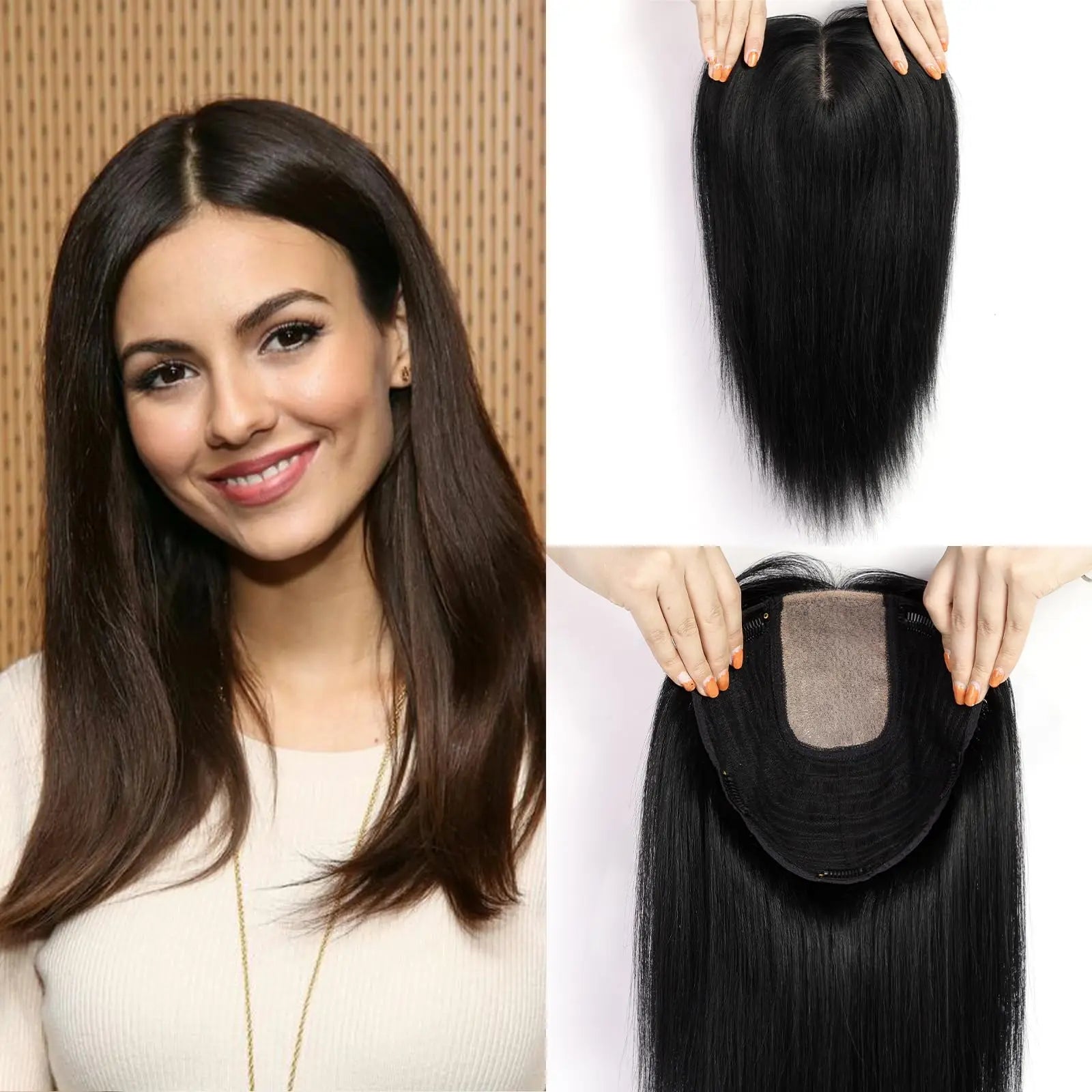 Remy Hair Topper