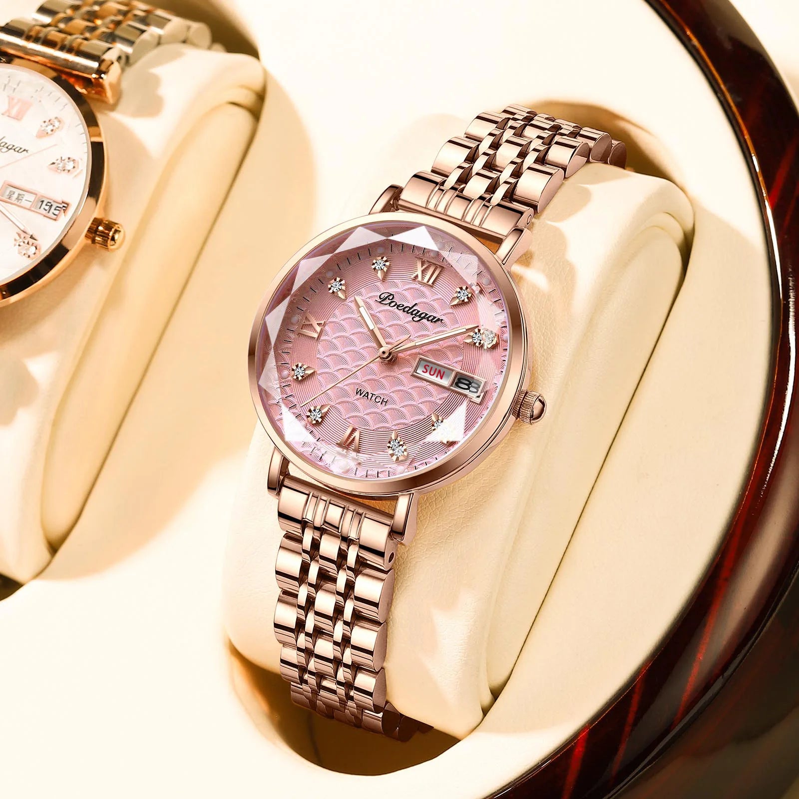 Luminous Steel Watch