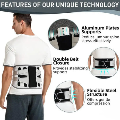 Adjustable Lumbar Support Brace