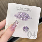 SHAKA 9-Color White Nails Star