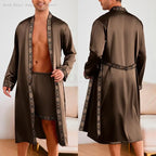 Robe Shorts Pajamas Set Bathrobe