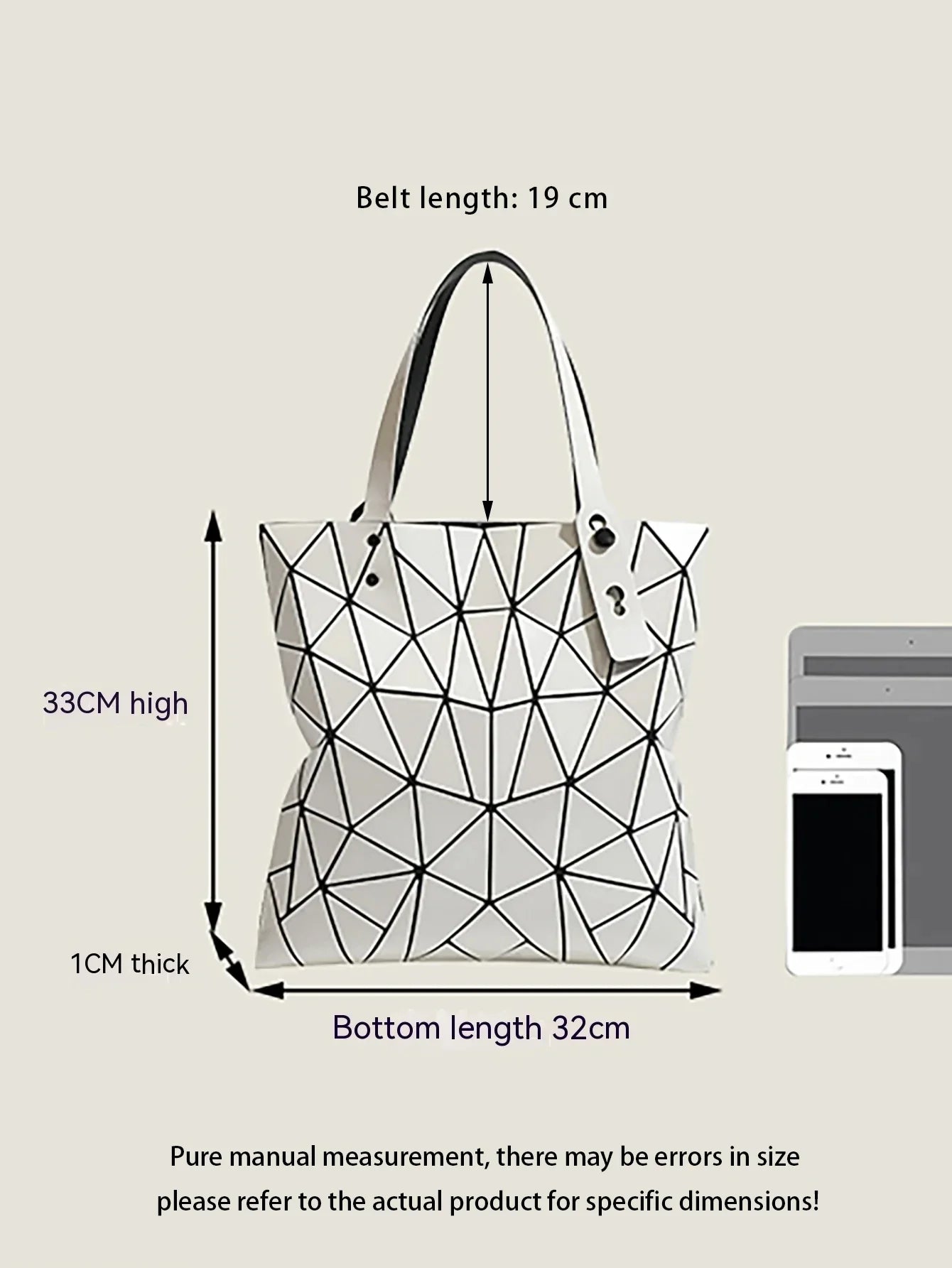 Geometric Pattern Tote Bag