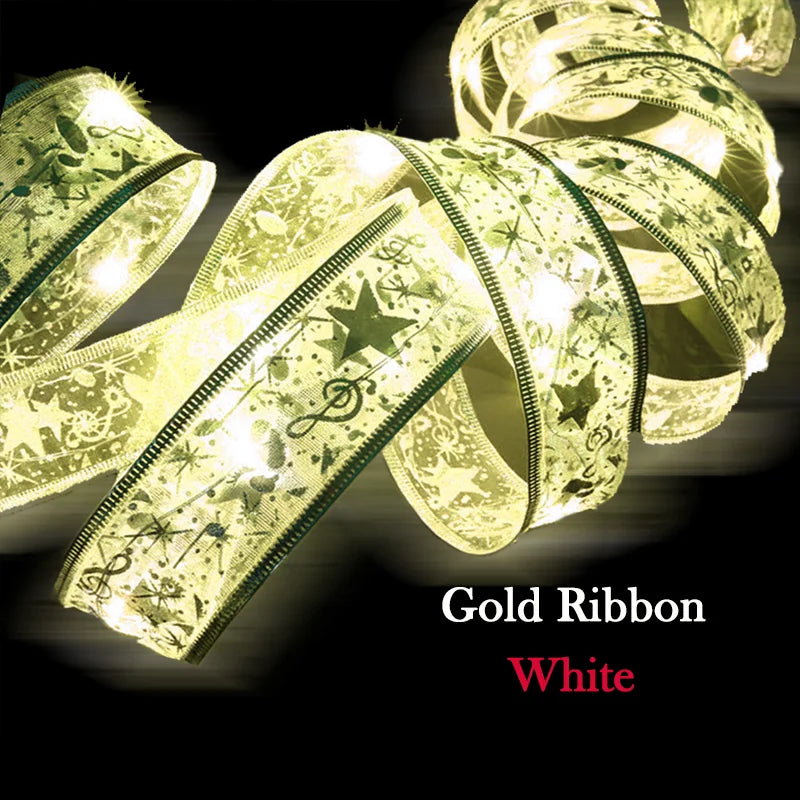 LED Christmas Ribbon Lights