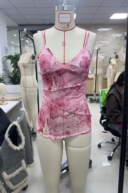 Vintage Floral Boho Top