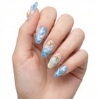3D Ocean Wave Press Nails