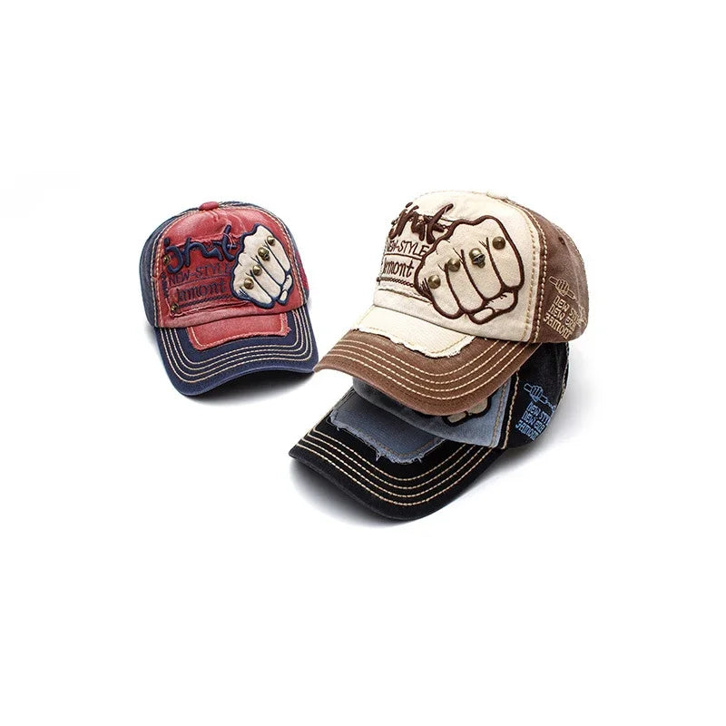 Fist Rivet Baseball Cap
