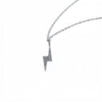 FOMALHAUT Zircon Lightning Necklace