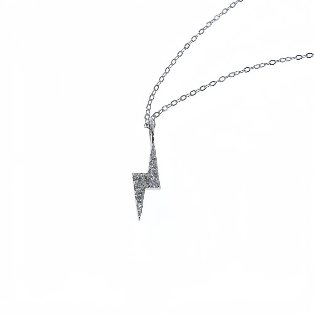 FOMALHAUT Zircon Lightning Necklace