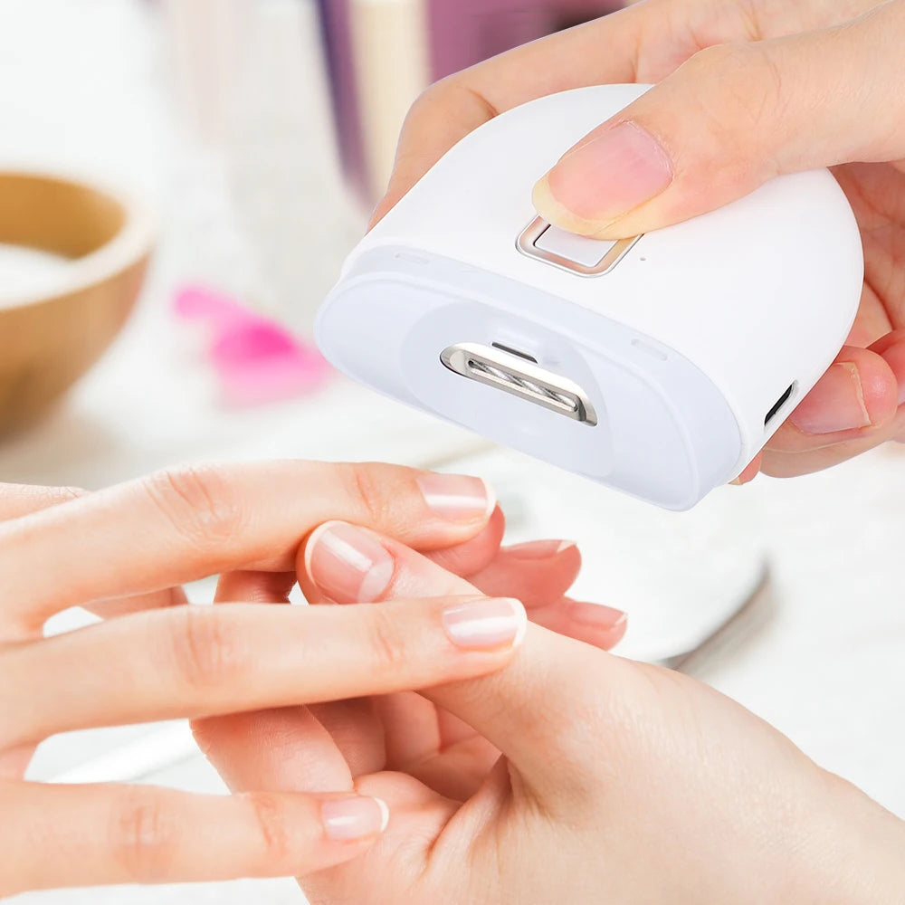 Electric Nail Cutter LED Light