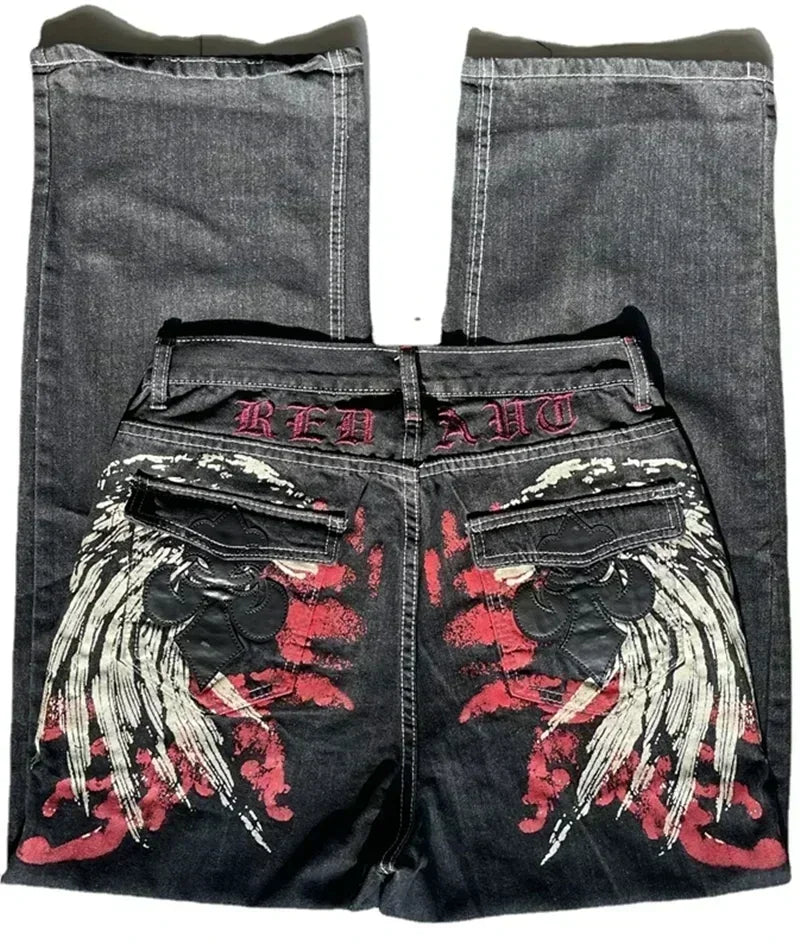 Joker embroidered jeans