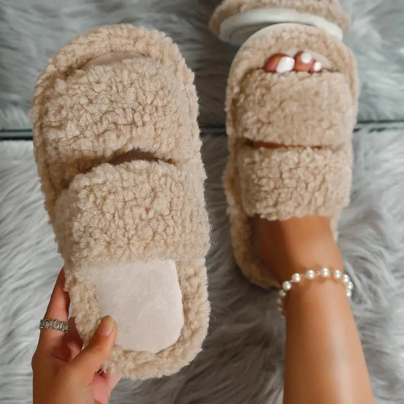 Plush Indoor Slippers