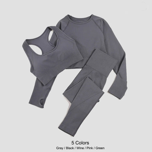 Seamless 2/3-Piece Yoga Set