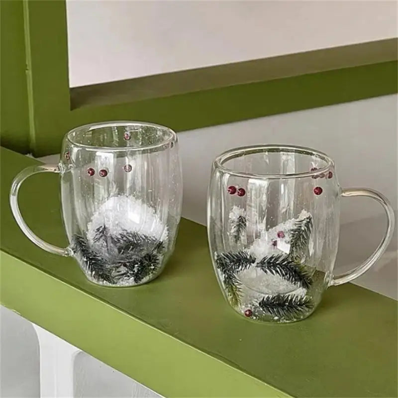 Christmas Snow Scene Cup