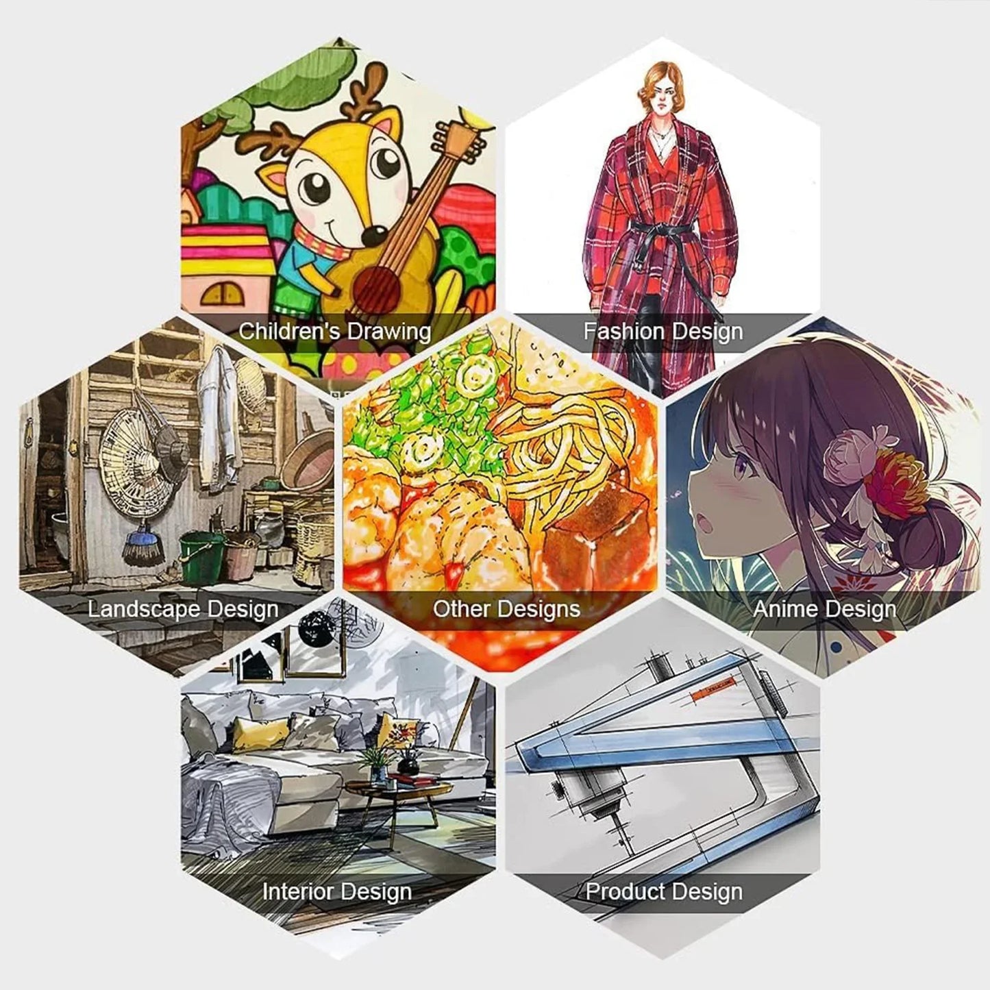 Double Tip Permanent Art Markers