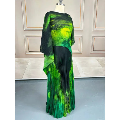 Two-piece Pleated Outfit Set