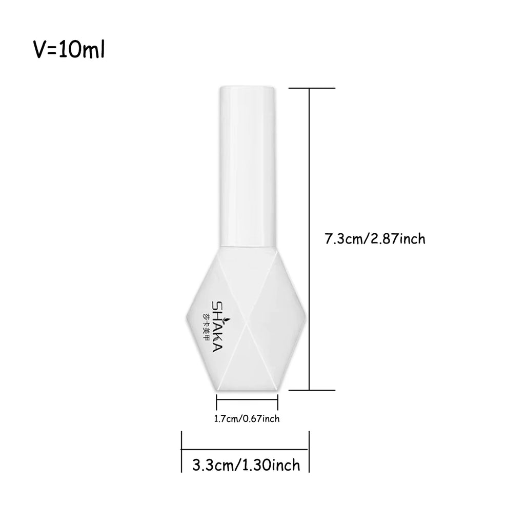 SHAKA 9-Color White Nails Star