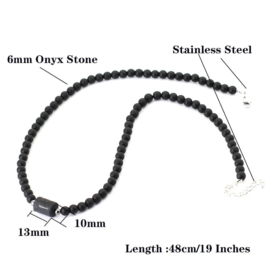 Noter Constellation Onyx Necklace