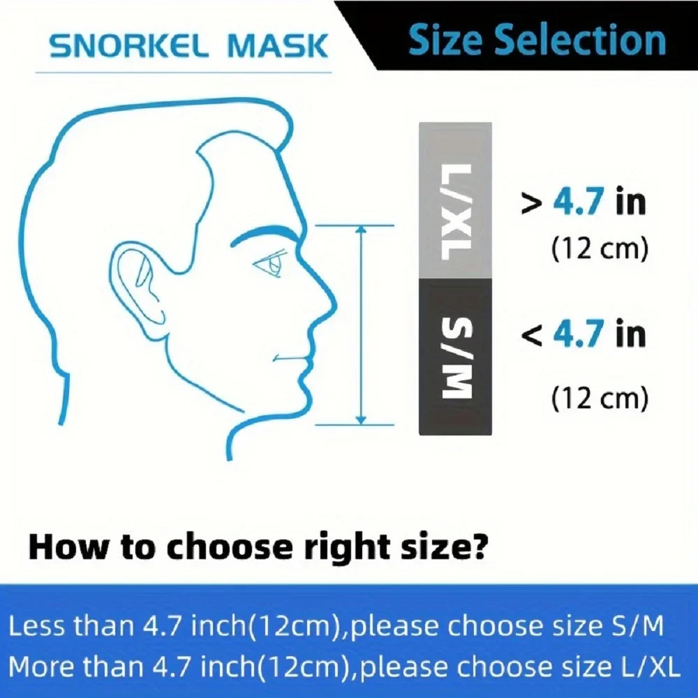 Swimming Diving Snorkel Mask