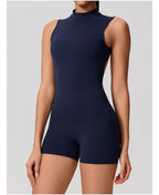 High Waist Scrunch Sports Jumpsuit